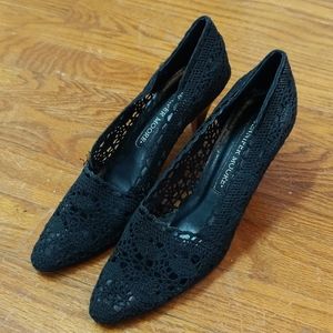 Jennifer Moore knit heels